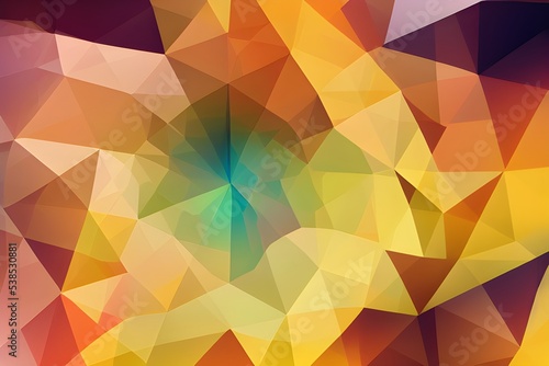 Colorful abstract geometric background suitable for banners, flyers and more. 