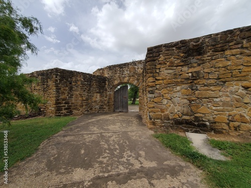 ruins of an ancient castle