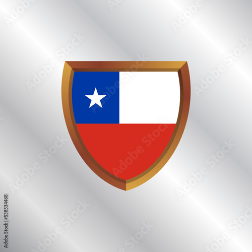 Free Download Illustration of Chile flag Template - GFXLoad