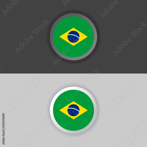 Illustration of Brazil flag Template Free Download Illustration of Brazil flag Template - GFXLoad
