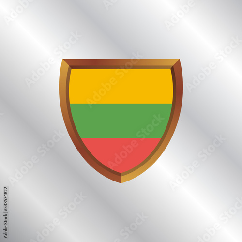 Free Download Illustration of Lithuania flag Template - GFXLoad