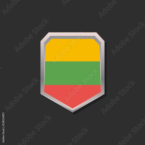 Free Download Illustration of Lithuania flag Template - GFXLoad