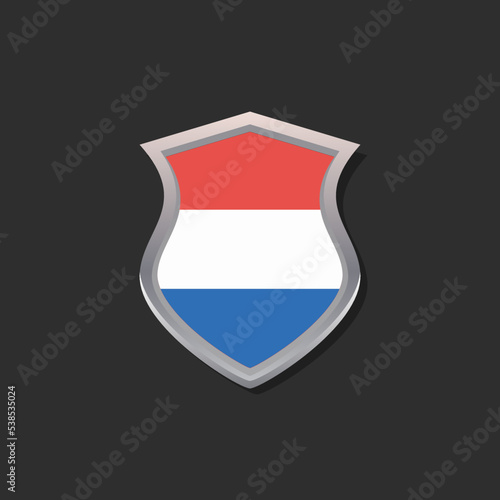 Free Download Illustration of Luxembourg flag Template - GFXLoad