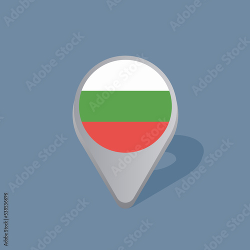 Free Download Illustration of Bulgaria flag Template - GFXLoad