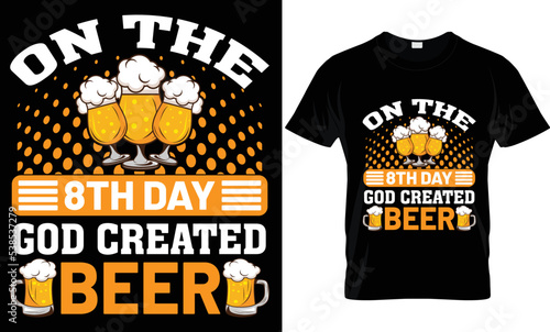 on the 8th created beer t-shirt design..