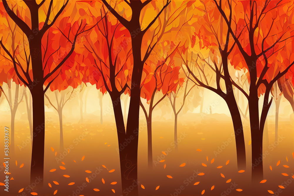 Autumn leave white background copy space digital 3D illustration Autumn leave white background copy space digital 3D illustration