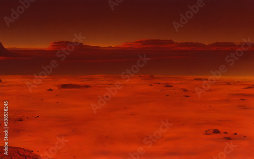 landscape of the planet mars 01 © Zahk Shaver Producti