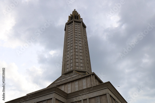 L'église Saint Joseph, construite en 1951, ville du Havre, département de Seine Maritime, France