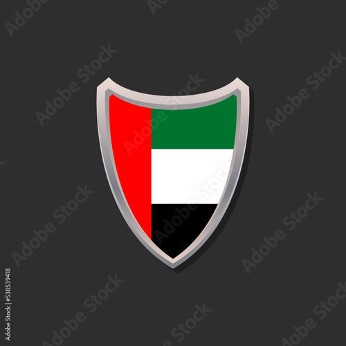 Free Download Illustration of Arab Emirates flag Template - GFXLoad