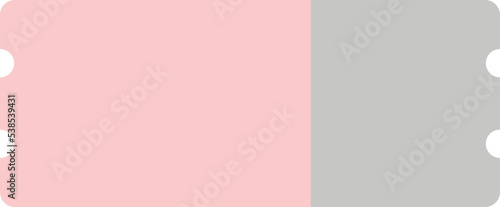 Coupon Banner Label Vector Illustration