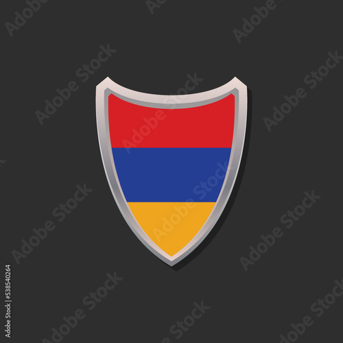 Free Download Illustration of Armenia flag Template - GFXLoad