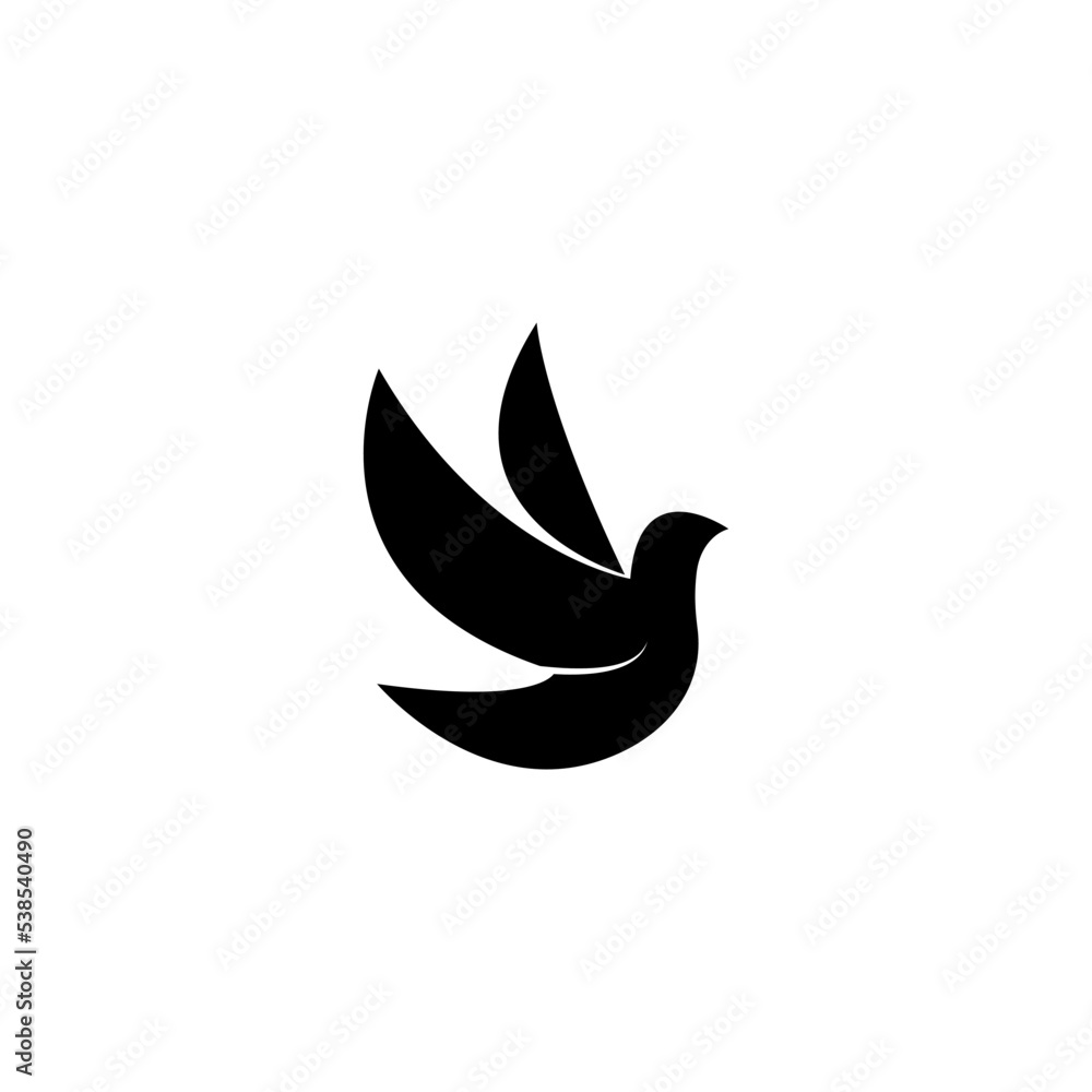Obraz premium Bird Icon Illustration Vector