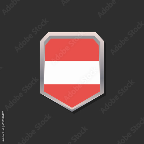 Illustration of Austria flag Template Free Download Illustration of Austria flag Template - GFXLoad