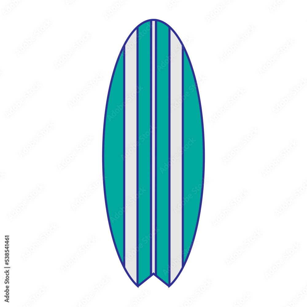 Surfboard Illustration Surfboard Illustration