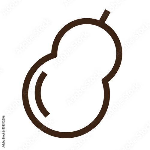 calabash vegetable food gourd squash chinese icon