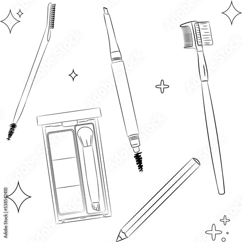 Eyebrow pencil noodle