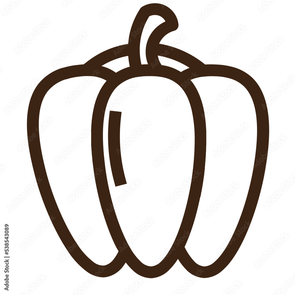 capsicum chili spice vegetable veggie icon capsicum chili spice vegetable veggie icon