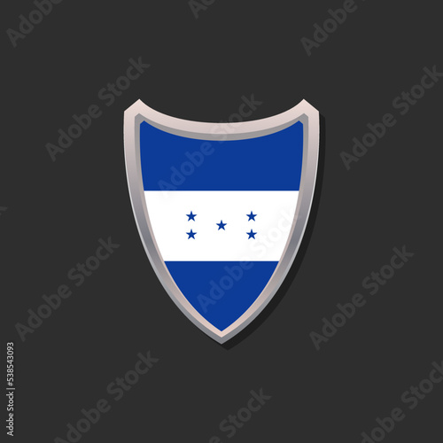 Free Download Illustration of Honduras flag Template - GFXLoad