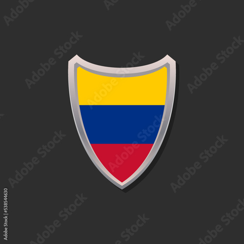 Free Download Illustration of Colombia flag Template - GFXLoad
