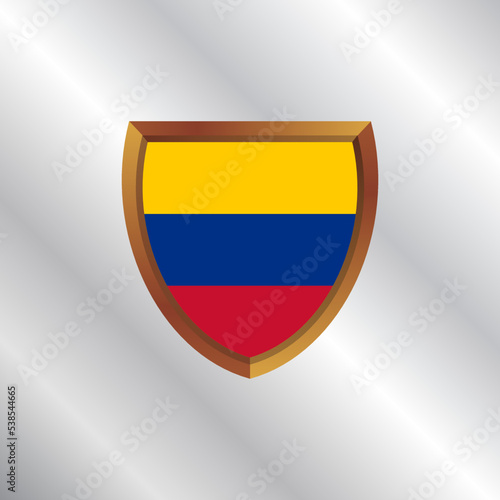 Free Download Illustration of Colombia flag Template - GFXLoad