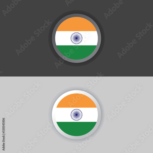 Free Download Illustration of India flag Template - GFXLoad