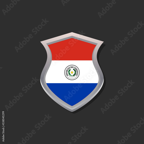 Free Download Illustration of Paraguay flag Template - GFXLoad