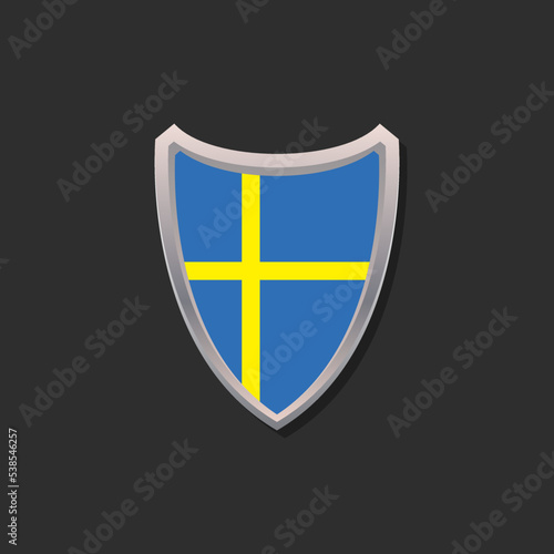 Free Download Illustration of Sweden flag Template - GFXLoad