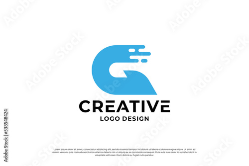 Letter G logo design. Creative Initial letter G logo. Letter G symbol, Letter G business.