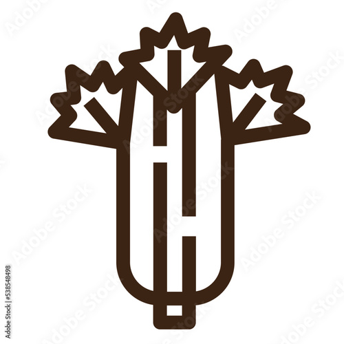 celery harvest vegetable vegetarian veggie icon