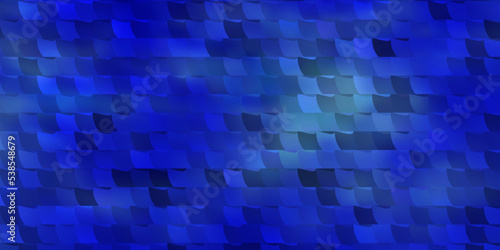 Dark Pink  Blue vector background in polygonal style.