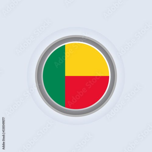 Illustration of Benin flag Template Free Download Illustration of Benin flag Template - GFXLoad