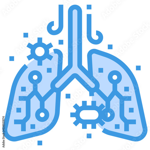 lung outline icon