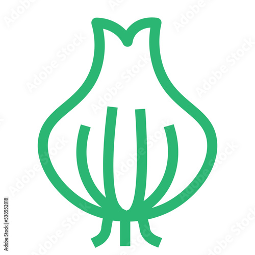 cooking ingredient food nature onion vegetable icon