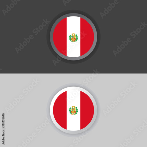 Free Download Illustration of Peru flag Template - GFXLoad