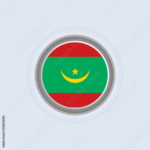 Illustration of Mauritania flag Template Free Download Illustration of Mauritania flag Template - GFXLoad