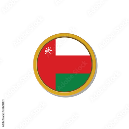 Free Download Illustration of Oman flag Template - GFXLoad