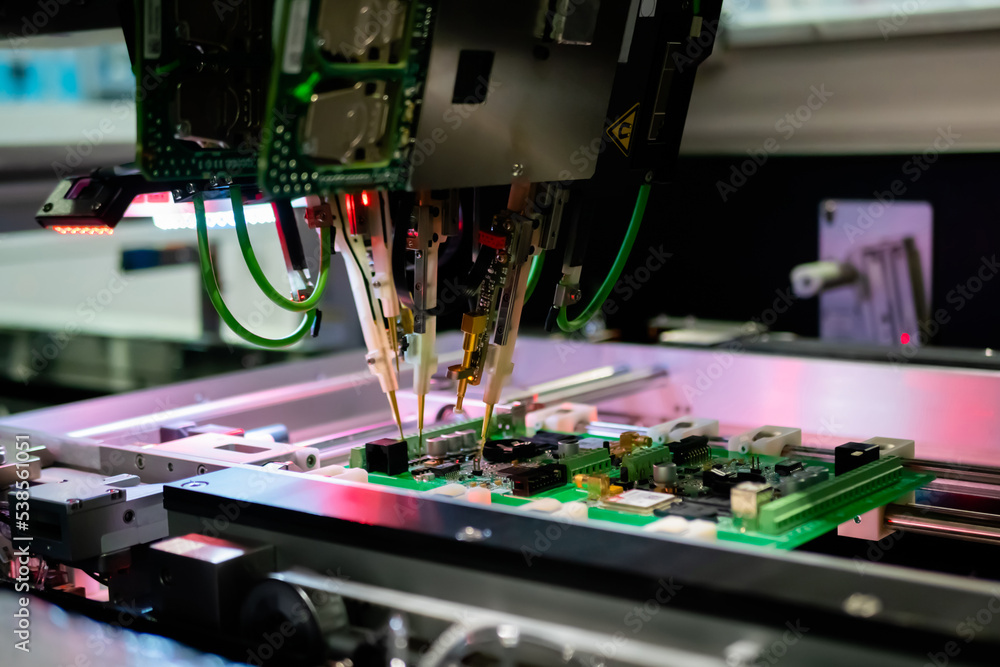 Automation machine equipment for quality testing of printed circuit