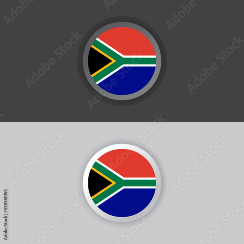 Illustration of South Africa flag Template Free Download Illustration of South Africa flag Template - GFXLoad