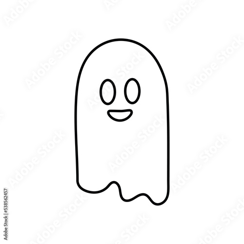 Halloween - Geist, Vektor