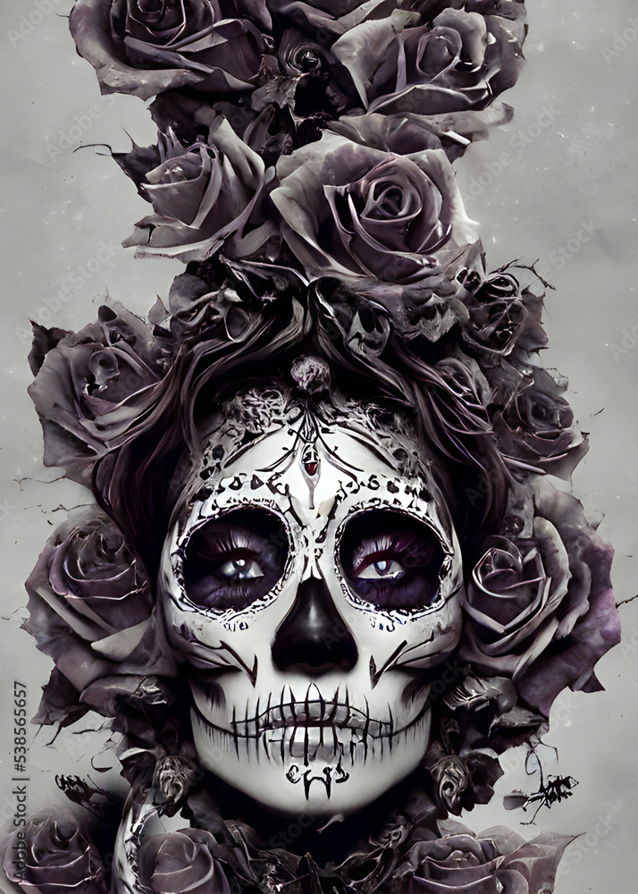 Goddess of Death Painting Goddess of Death Painting