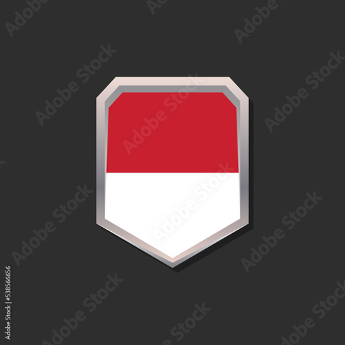 Free Download Illustration of Indonesia flag Template - GFXLoad