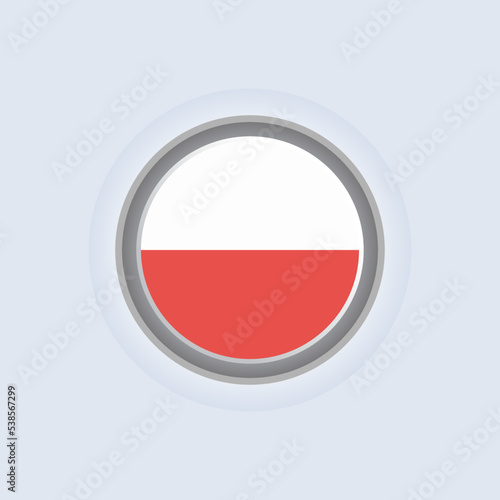 Free Download Illustration of Poland flag Template - GFXLoad