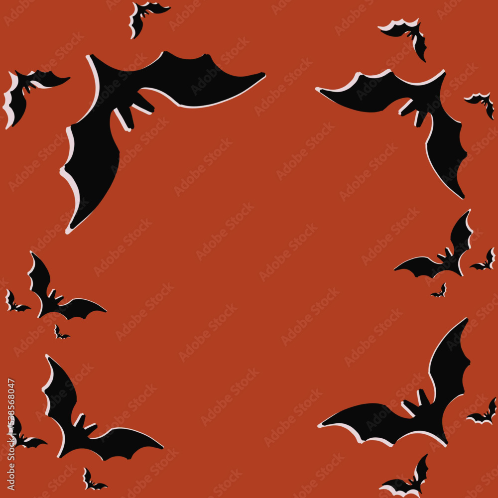 halloween background with bats halloween background with bats