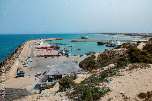 view of the harbor of the region sea