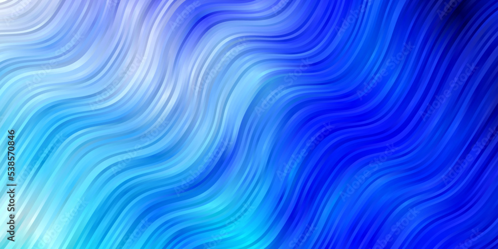 Light Pink, Blue vector pattern with curved lines. Light Pink, Blue vector pattern with curved lines.