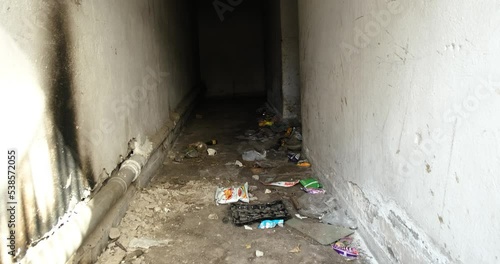 Wallpaper Mural old abandoned building Torontodigital.ca