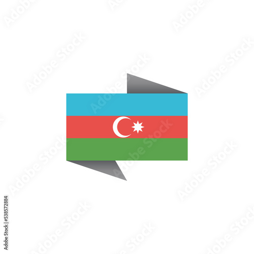 Illustration of Azerbaijan flag Template Free Download Illustration of Azerbaijan flag Template - GFXLoad