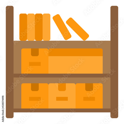 storage room flat icon