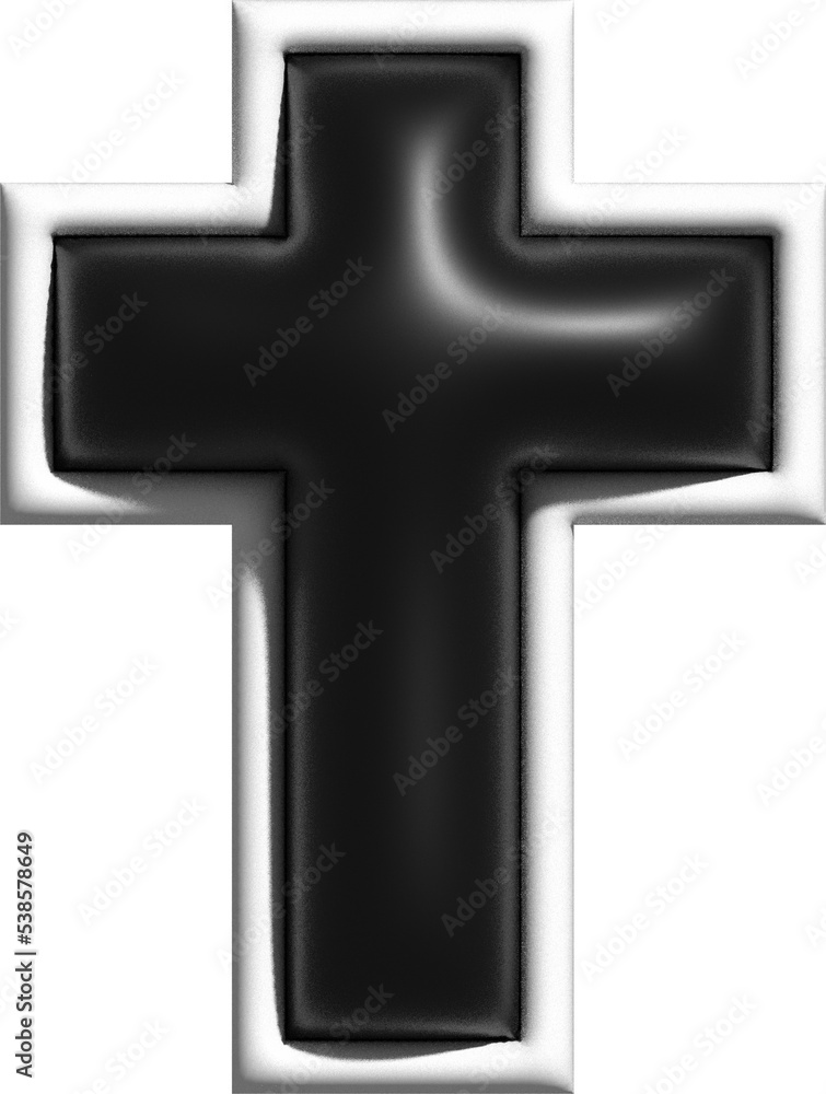 Obraz premium 3d cross decoration