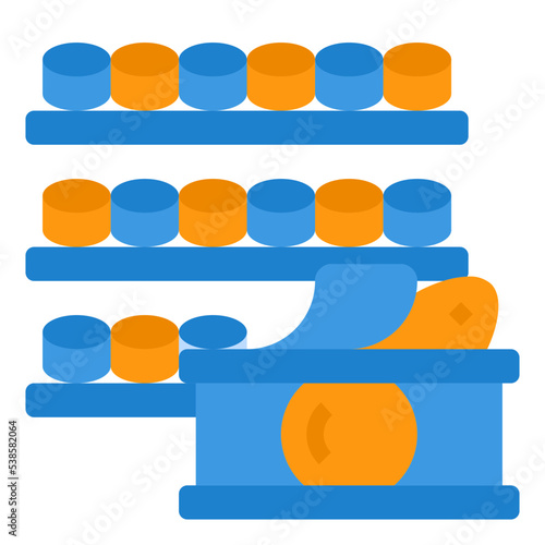 canned food flat icon